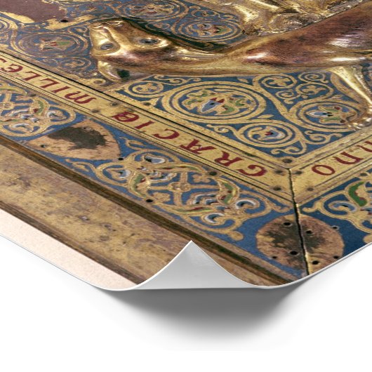 Tomb of Jean en Blanche van Frankrijk Poster (Hoek)