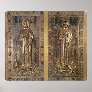 Tomb of Jean en Blanche van Frankrijk Poster