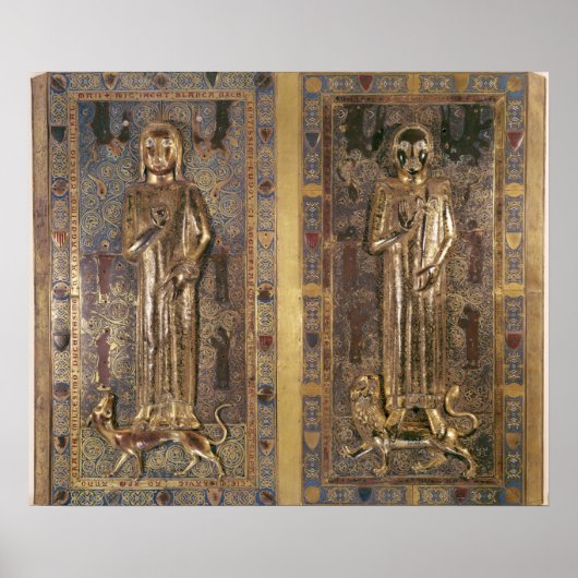 Tomb of Jean en Blanche van Frankrijk Poster (Voorkant)