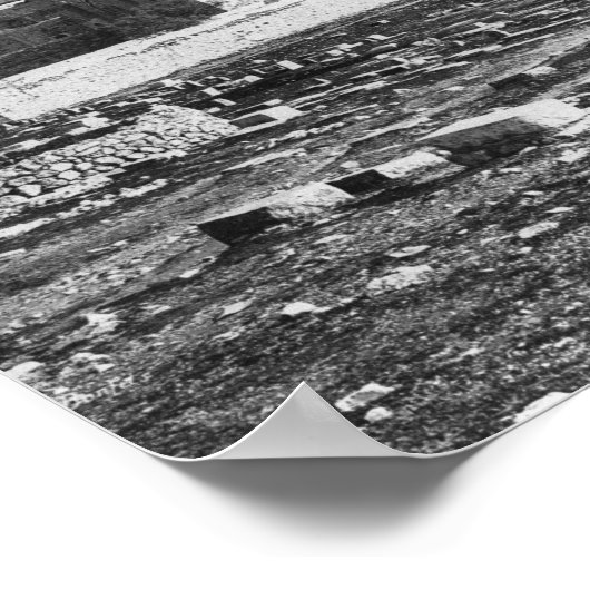 Tomb of King David in Jeruzalem Poster (Hoek)