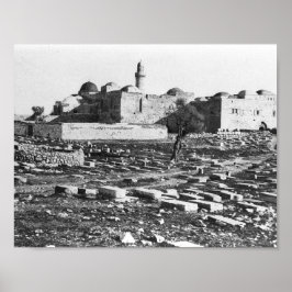 Tomb of King David in Jeruzalem Poster