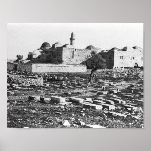 Tomb of King David in Jeruzalem Poster