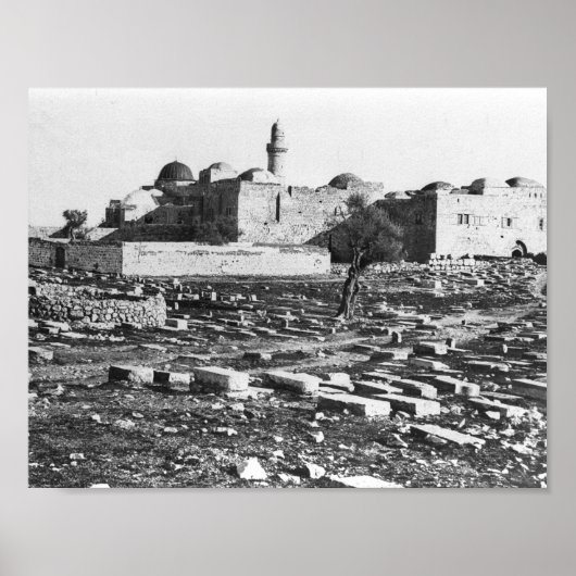 Tomb of King David in Jeruzalem Poster (Voorkant)