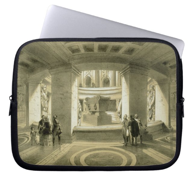 Tomb of Napoleon (1769-1821) at Invalides, uit 'P Laptop Sleeve (Voorkant)