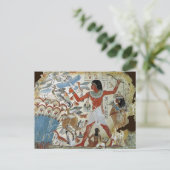 Tomb of Nebamun: Fowling Briefkaart (Staand voorkant)