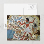 Tomb of Nebamun: Fowling Briefkaart (Voorkant / Achterkant)