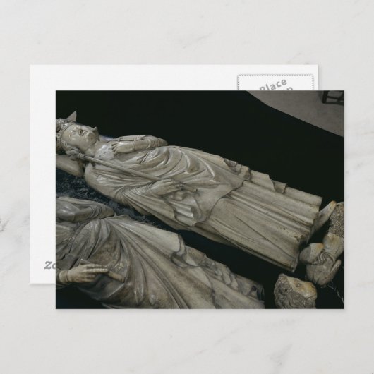 Tomb of Philippe IV Le Bel, 1327 Briefkaart (Voorkant / Achterkant)