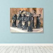 Tomb of Philippe Pot (1428-94) van Citeaux Abbey, Canvas Afdruk (Insitu (Houten vloer))