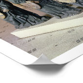 Tomb of Philippe Pot (1428-94) van Citeaux Abbey, Poster (Hoek)