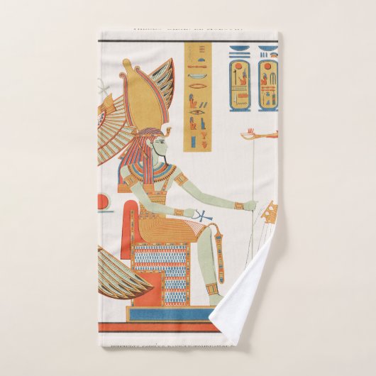 Tomb of Ramses IV Egyptische kunst Handdoek (Handdoek)