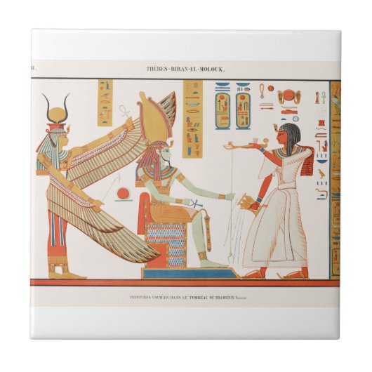 Tomb of Ramses IV Egyptische kunst Tegeltje (Voorkant)