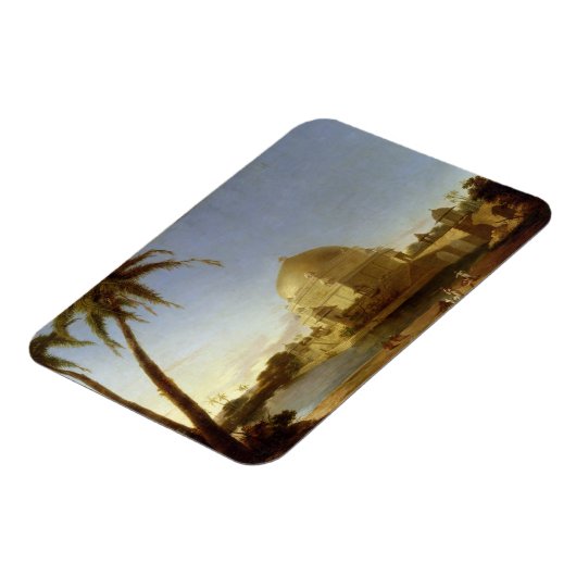 Tomb of Sher Shah, Sasaram, Bihar, c.1790 (olie op Magneet (Linkerzijde)