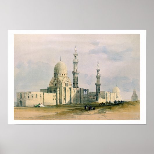 Tomb of Sultan Qansuh Abu Sa'id, 1499, in het oost Poster (Voorkant)