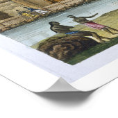 Tomb of Tamahamah te Kaiakakooa, Sandwich-eilanden Poster (Hoek)