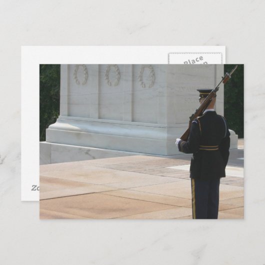 Tomb of the Unknowns Briefkaart (Voorkant / Achterkant)