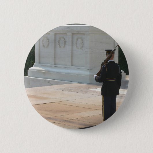 Tomb of the Unknowns Ronde Button 5,7 Cm (Voorkant)