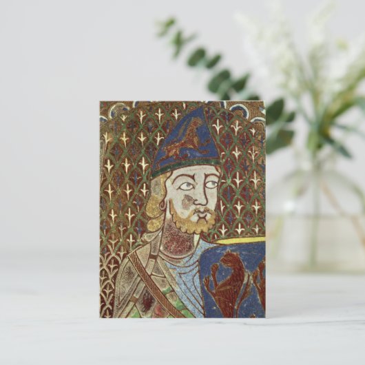 Tomb plaque of Geoffrey Plantagenet Briefkaart (Staand voorkant)