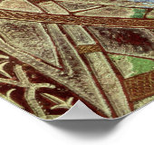 Tomb plaque of Geoffrey Plantagenet Poster (Hoek)