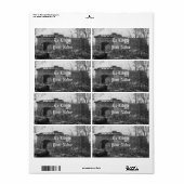 Tomb Ruin Bookplaat ontvangen Etiket (Full Sheet)