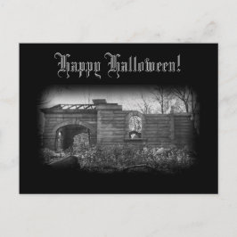Tomb Ruin Happy Halloween ontvangen Briefkaart