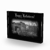 Tomb Ruin Happy Halloween ontvangen Fotoblokken (Rechts)