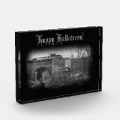 Tomb Ruin Happy Halloween ontvangen Fotoblokken (Links)