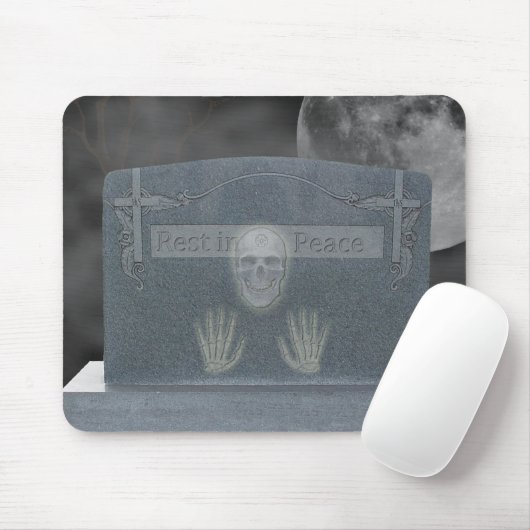 Tomb Stone Mousepad Muismat (Met muis)