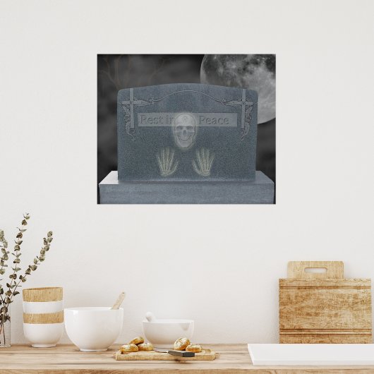 Tomb Stone Poster (Keuken)