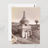 Tomb van Absalom in Jeruzalem Briefkaart (Voorkant / Achterkant)