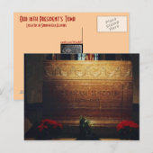Tomb van beroemd President uit de burgeroorlog. Briefkaart (Voorkant / Achterkant)