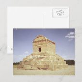 Tomb van Cyrus de Grote Briefkaart (Voorkant / Achterkant)