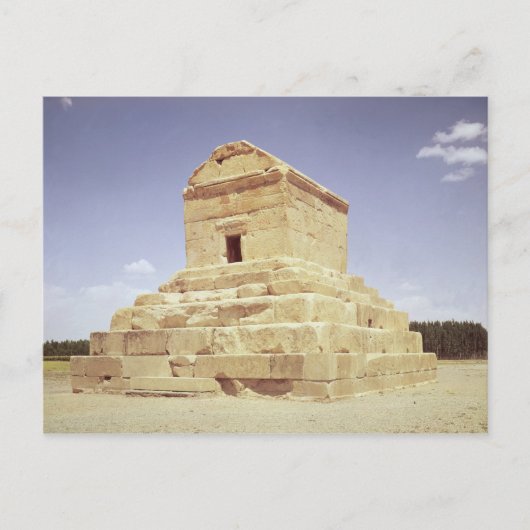Tomb van Cyrus de Grote Briefkaart (Voorkant)