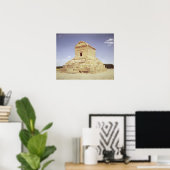 Tomb van Cyrus de Grote Poster (Thuiskantoor)