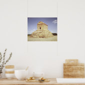 Tomb van Cyrus de Grote Poster (Keuken)