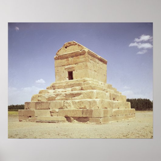 Tomb van Cyrus de Grote Poster (Voorkant)