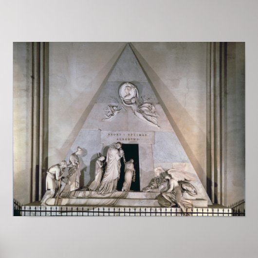 Tomb van de Archduchess Maria Christin Poster (Voorkant)