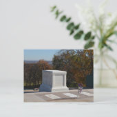 Tomb van de onbekende soldaat Arlington Briefkaart (Staand voorkant)