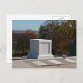 Tomb van de onbekende soldaat Arlington Briefkaart (Voorkant / Achterkant)