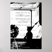 Tomb van de onbekende soldaat poster (Voorkant)