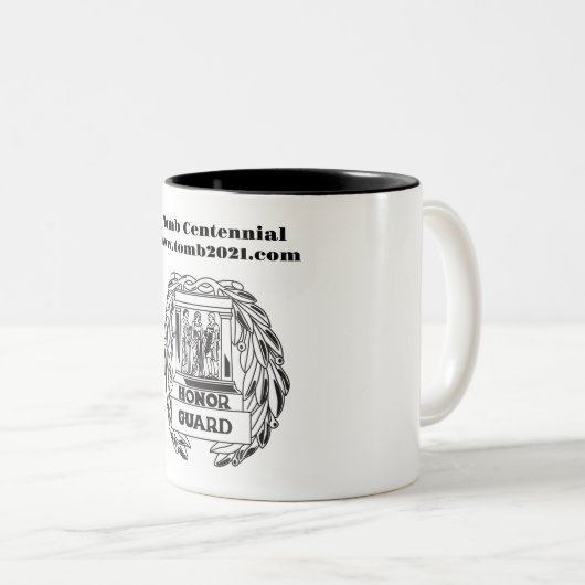 Tomb van de onbekende speciale Mok van de speciale (Voorkant rechts)