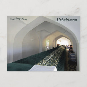 Tomb van de profeet Daniel Samarkand Oezbekistan Briefkaart