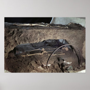 Tomb van een Gaulish chef Poster