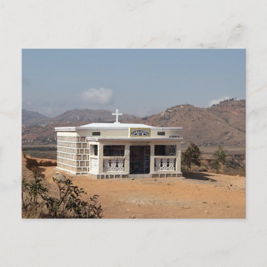 Tomb van het hoogland, Madagaskar Briefkaart (Voorkant)