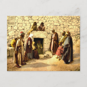  Tomb van Lazarus Bethany Israel 1890 Briefkaart