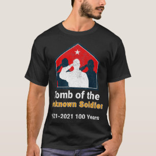Tomb van Onbekende Soldaat 100 Jubileum 192120 T-shirt