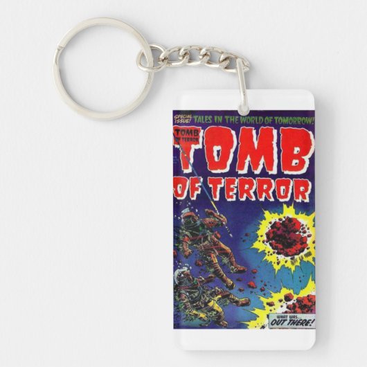 Tomb van terreur wat er in de Sleutelhanger was (Voorkant)