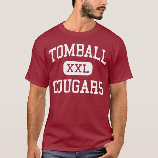 Tomball - Cougars - Junior - Tomball Texas T-shirt (Voorkant)