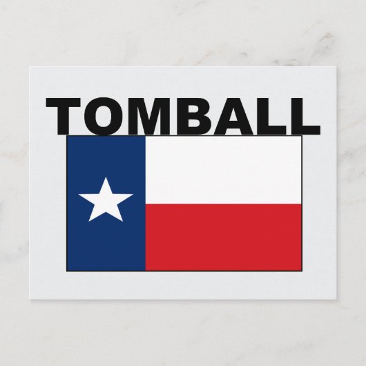 Tomball, TX Briefkaart (Voorkant)