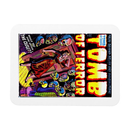 Tombe of Terror De Kastmagneet Magneet (Horizontaal)