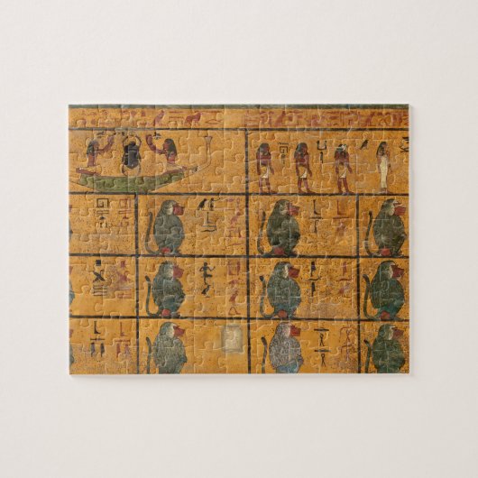 Tombe van Toetanchamon, Westmuur door Egyptische g Legpuzzel (Horizontaal)